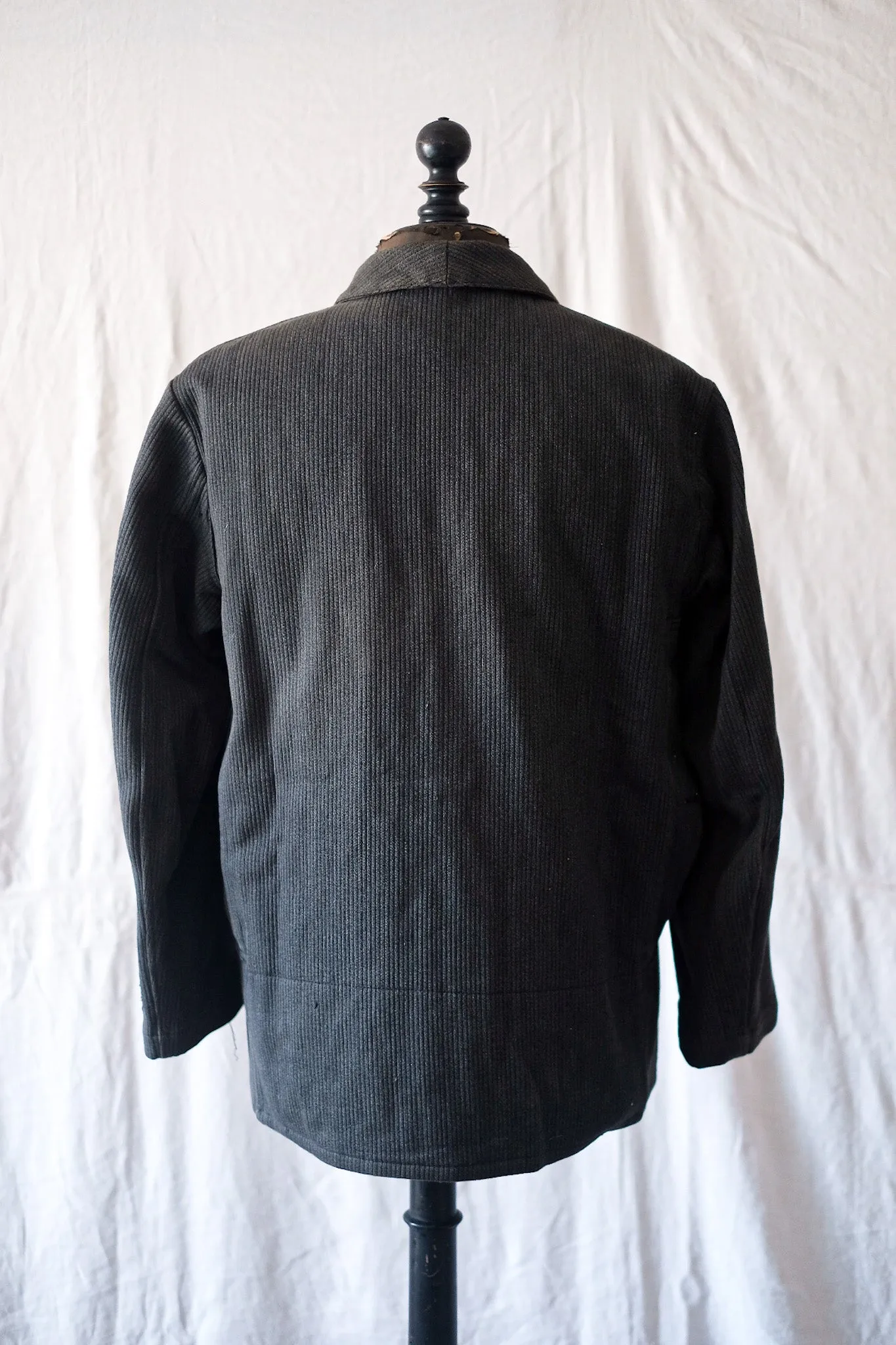 [~ 50's] Veste de chasse aux piques gris vintage française 
