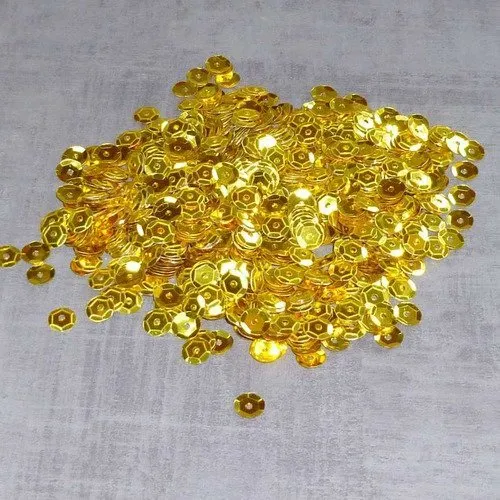 400 sequins ronds 6 à 7mm