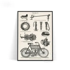 Affiche Velo Vintage