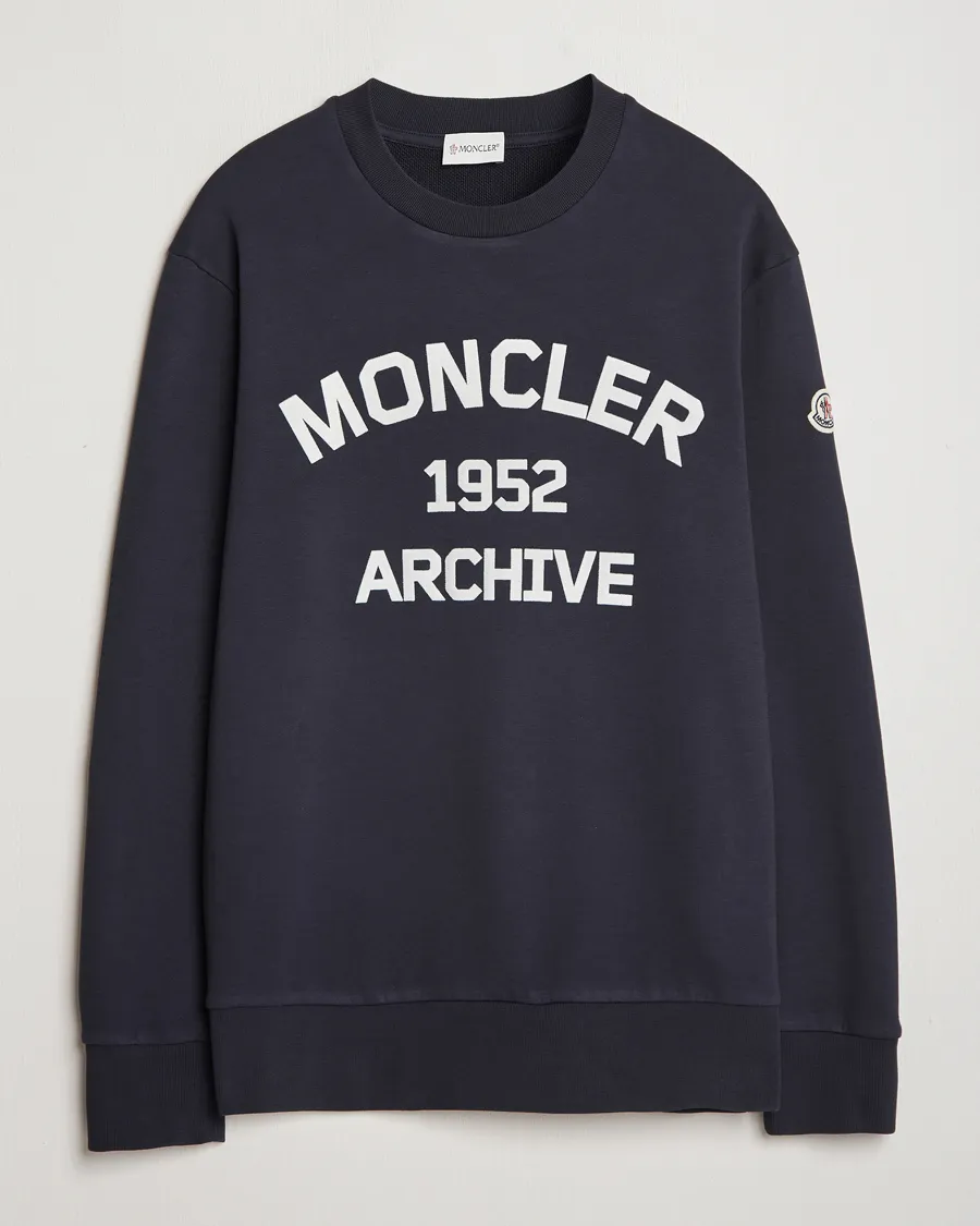 Archive Logo Sweatshirt Navy