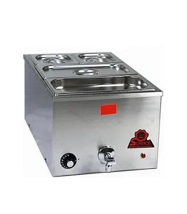 Bain marie pro 21 litres tout inox de qualité, fabrication Française