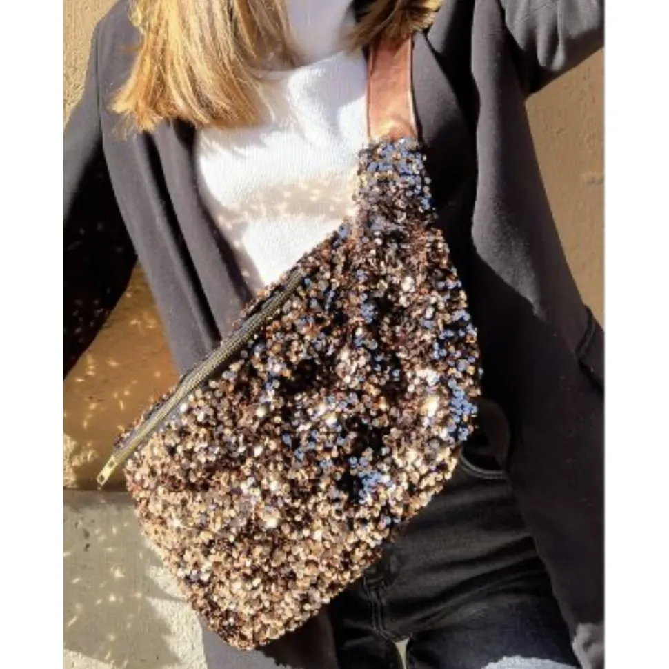 Banane sequins bronze