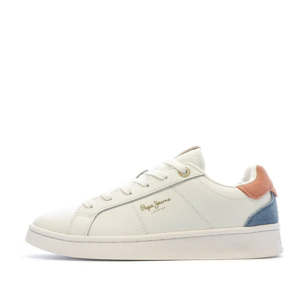 Baskets Blanches Femme Pepe jeansMilton Soft