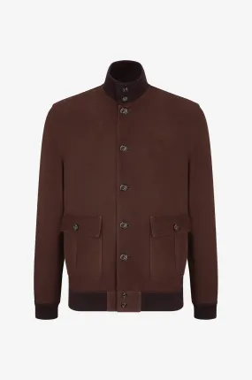 Blouson léger en daim Valstarino