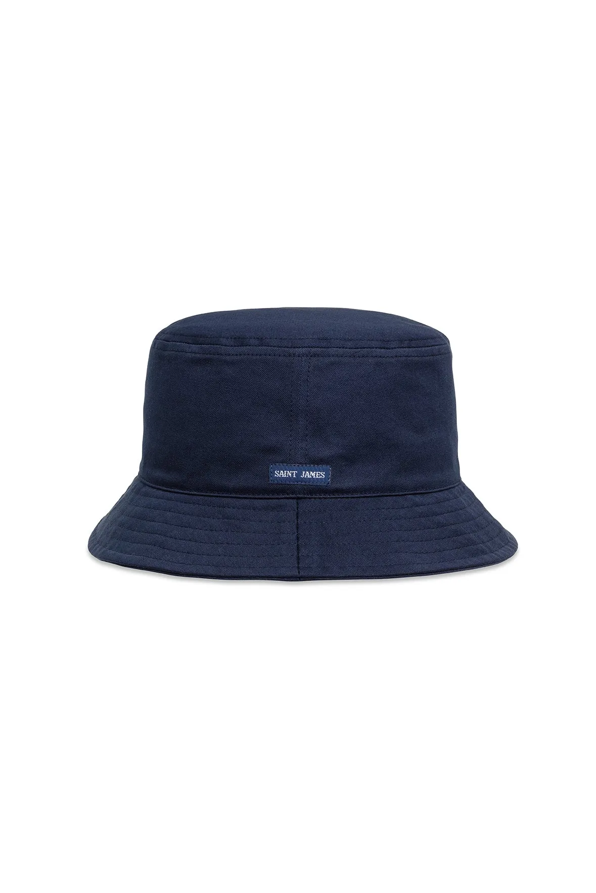 Bob de plage uni - en coton (MARINE)