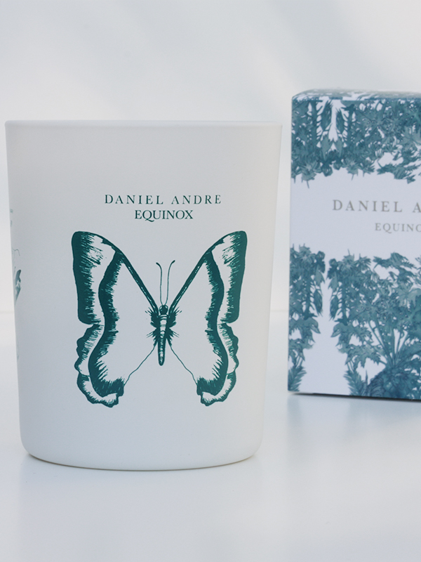 Bougie végétale parfumée Equinox 100% française - Daniel André