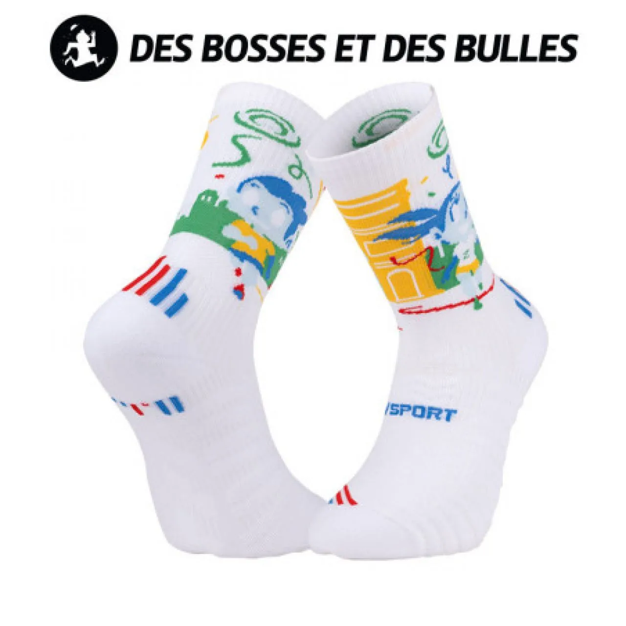 BV SPORT CHAUSSETTES RUN COLLECTOR DBDB PARIS Chaussettes de running