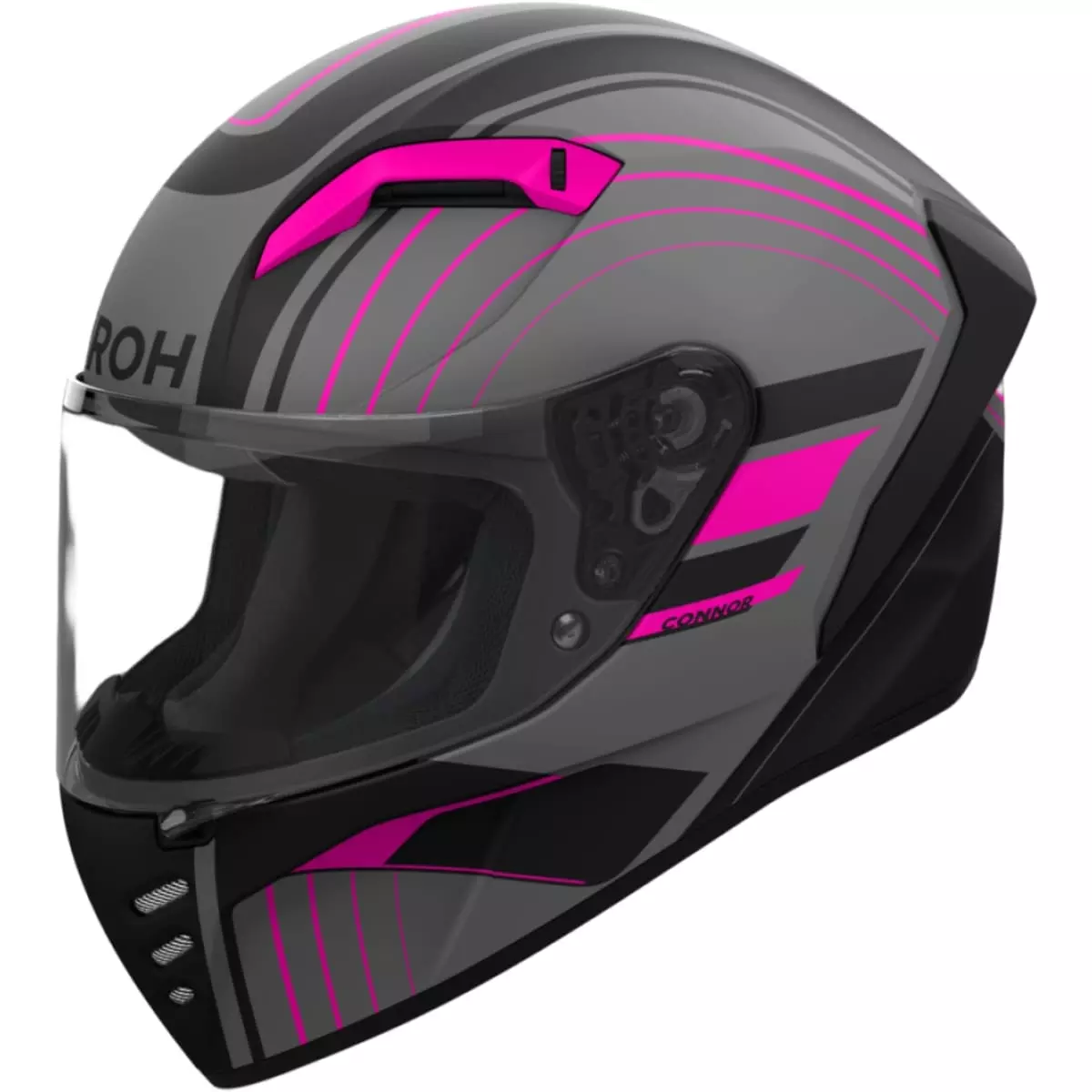 Casque Airoh Connor Achieve Rose Mat - Casque Intégral