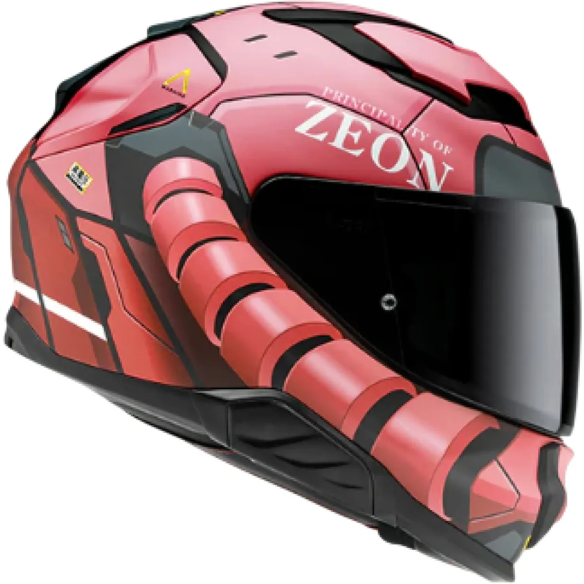 Casque HJC F71 Zaku Bandai Namco MC1SF Corail - Casque Intégral