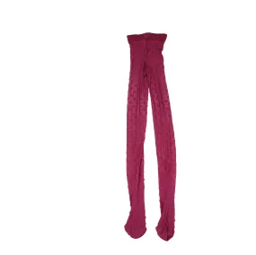 Chaussettes et chaussettes Lanvin Femmes Polyamide Fuxia / Fleur