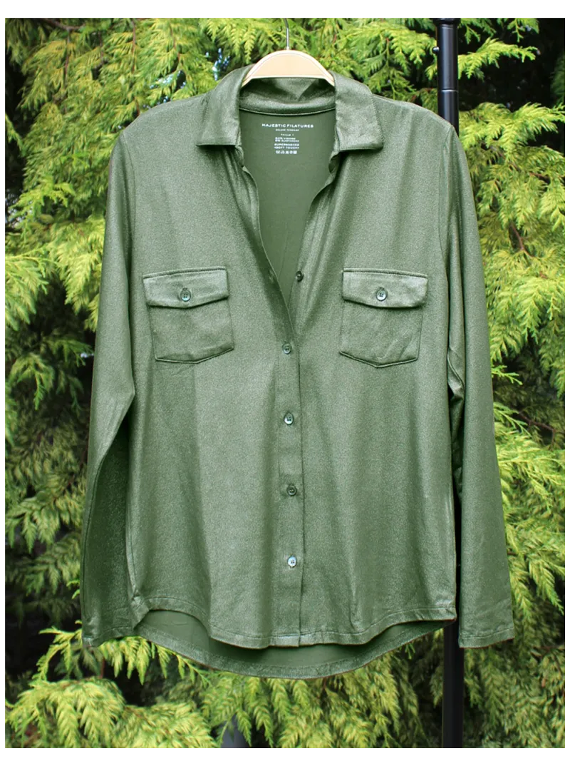 Chemise fluide viscose Majestic