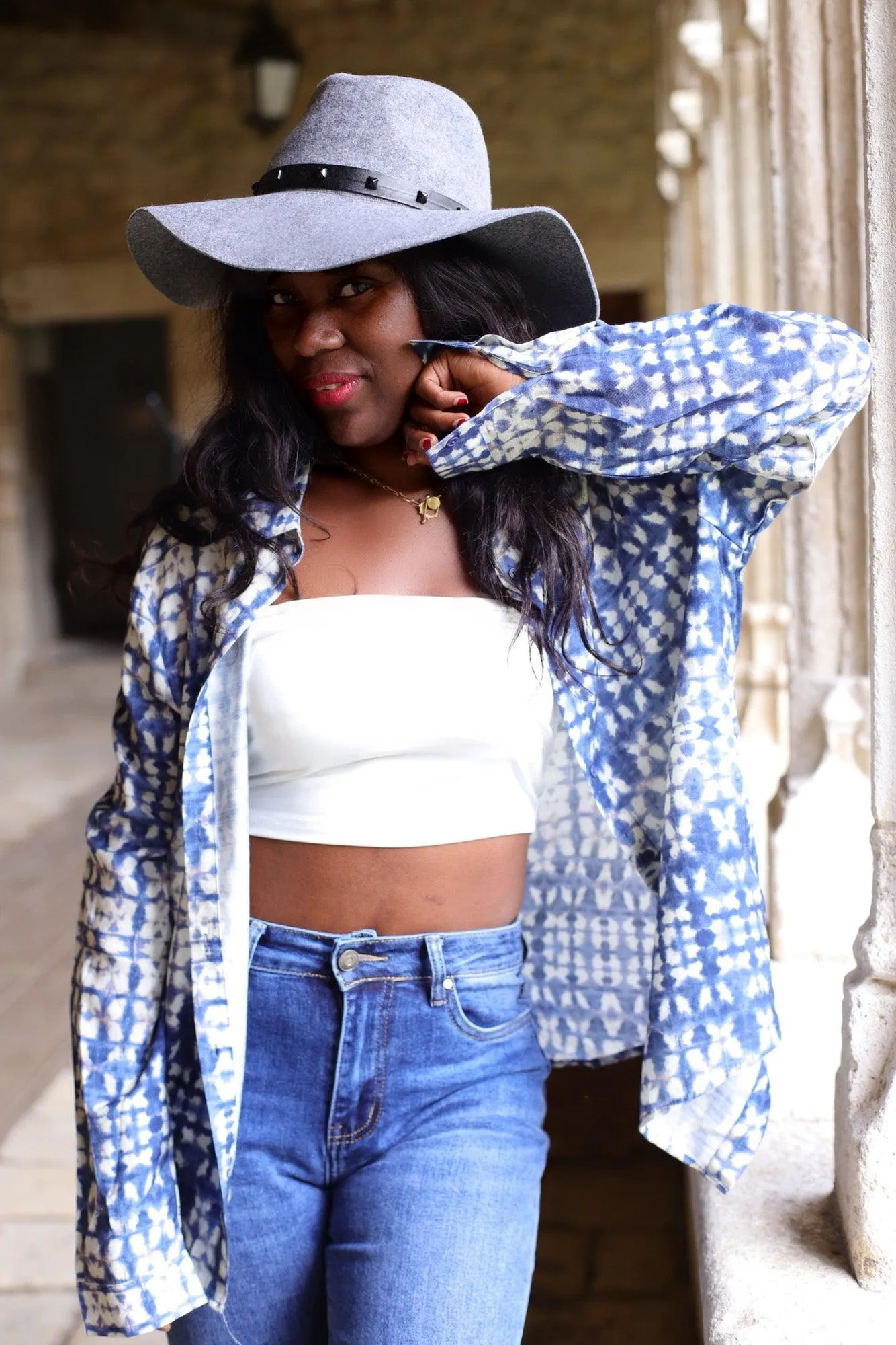 Chemise Imprimée en Viscose