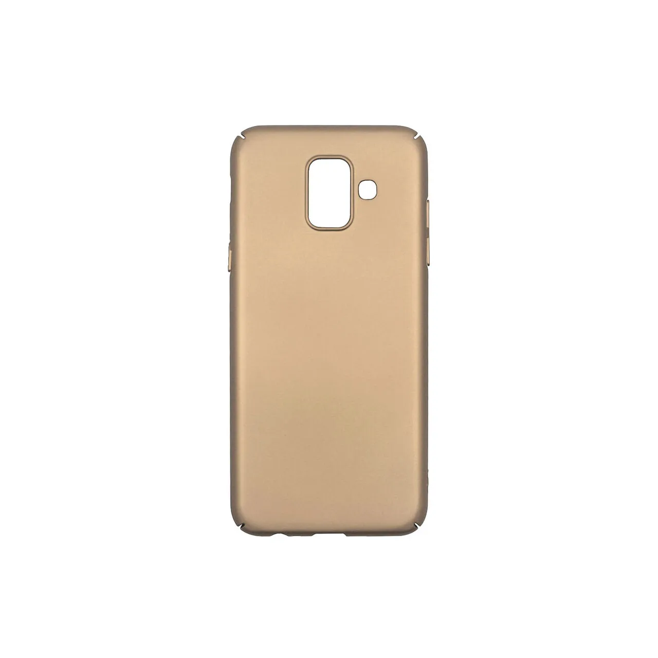 Coque Samsung Galaxy A6 2018 Just Must Uvo Gold (matériau souple, coupe slim)