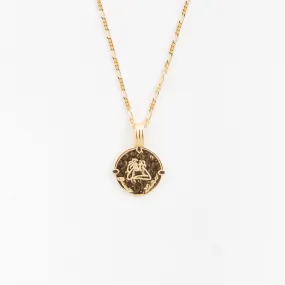 Deux Lions - Zodiac Female Body  Gold Leo