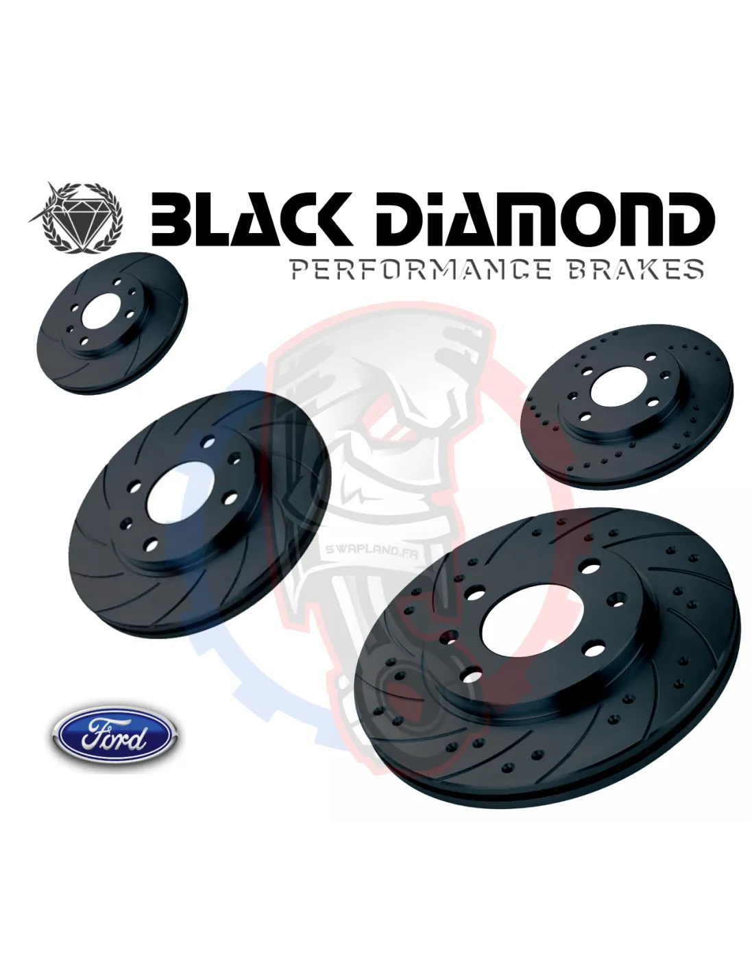 Disques de frein Black diamond pour FORD Econovan 