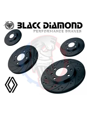 Disques de frein Black diamond pour RENAULT 15 