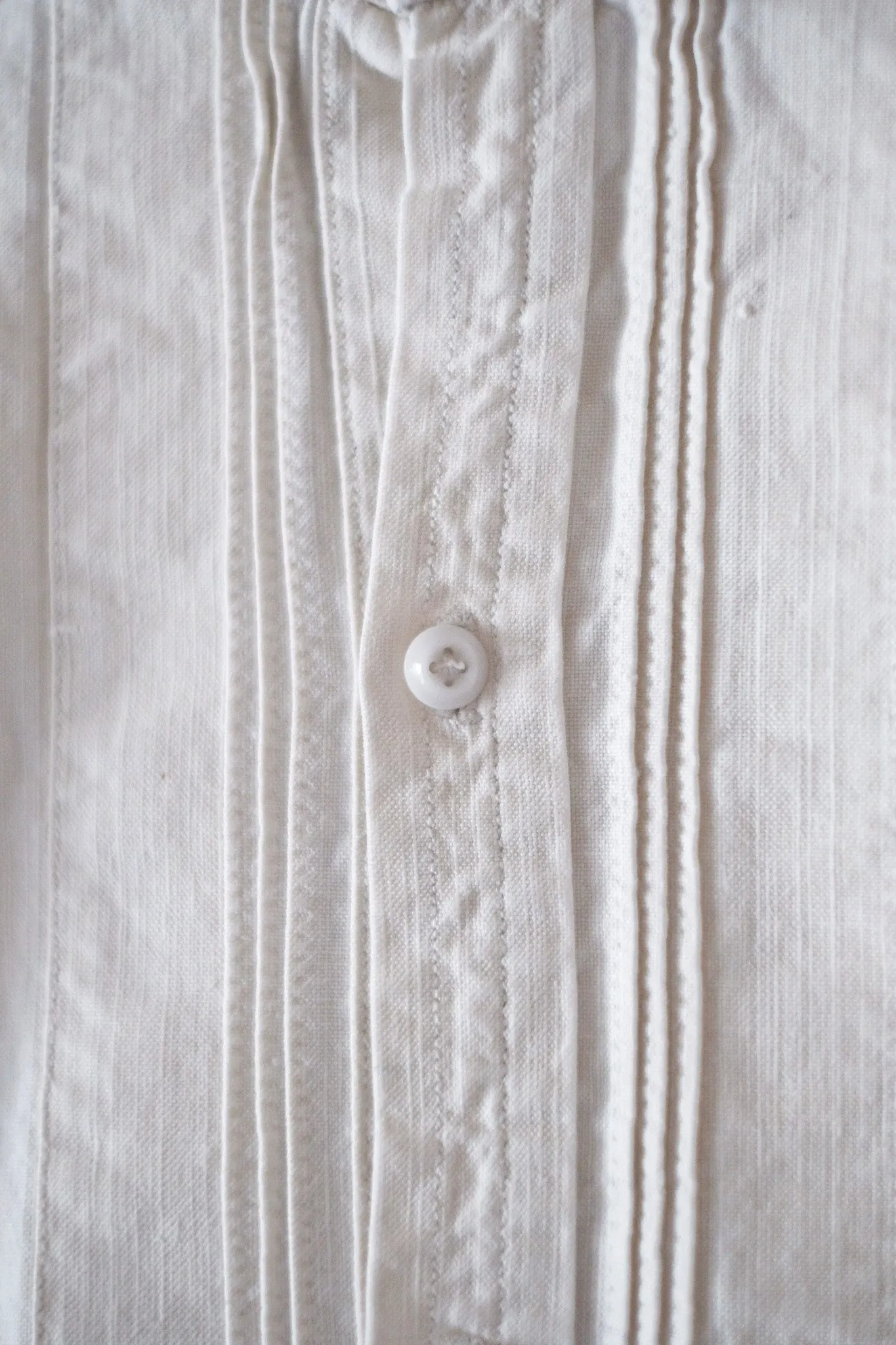 [Début 20e C] chemise en lin en coton antique française