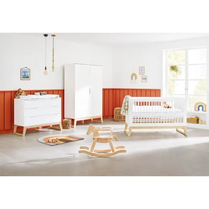 Ensemble Chambre bébé « Bridge » large, à 3 éléments