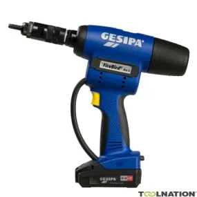Gesipa 211679678 FIREBIRD PRO S GOLD CAS Pince à rivets aveugles 1679678 DANS UN CAS NOIR