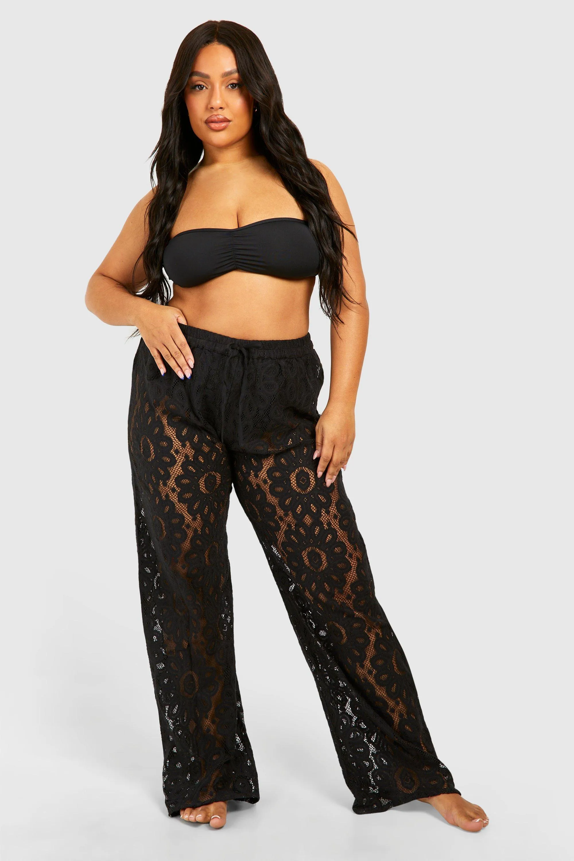 Grande taille - Pantalon de plage