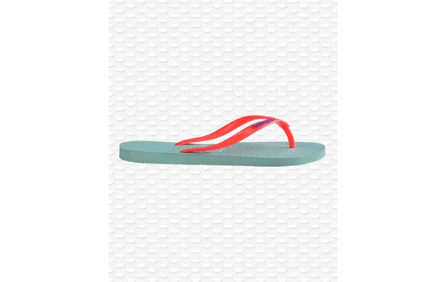 Havaianas tong logo bleu