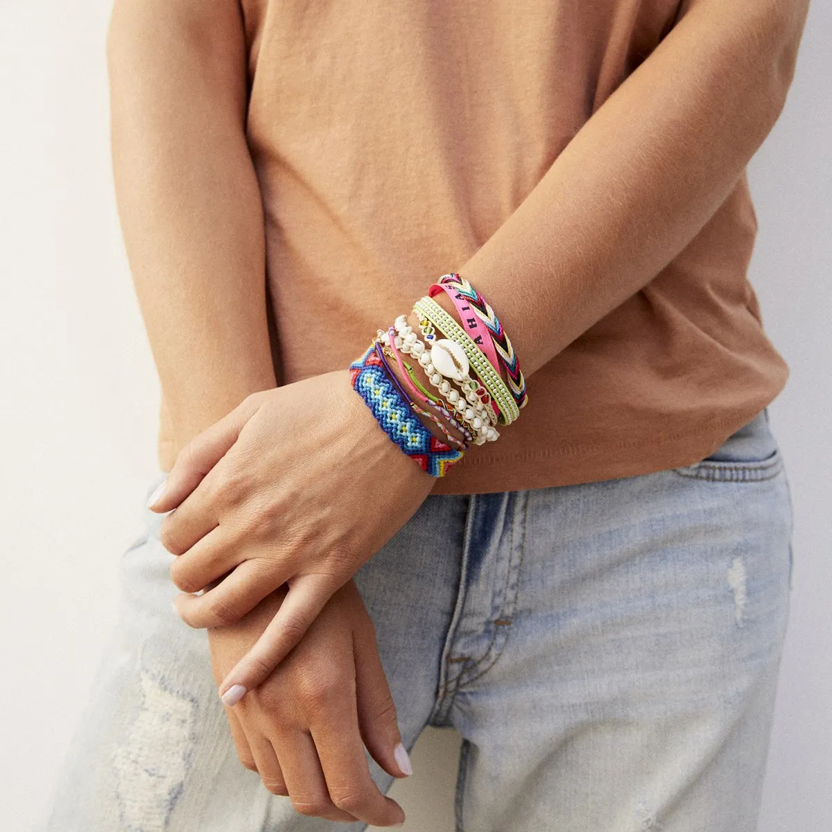 HIPANEMA  Manchette brésilienne version 01 - Multicolore