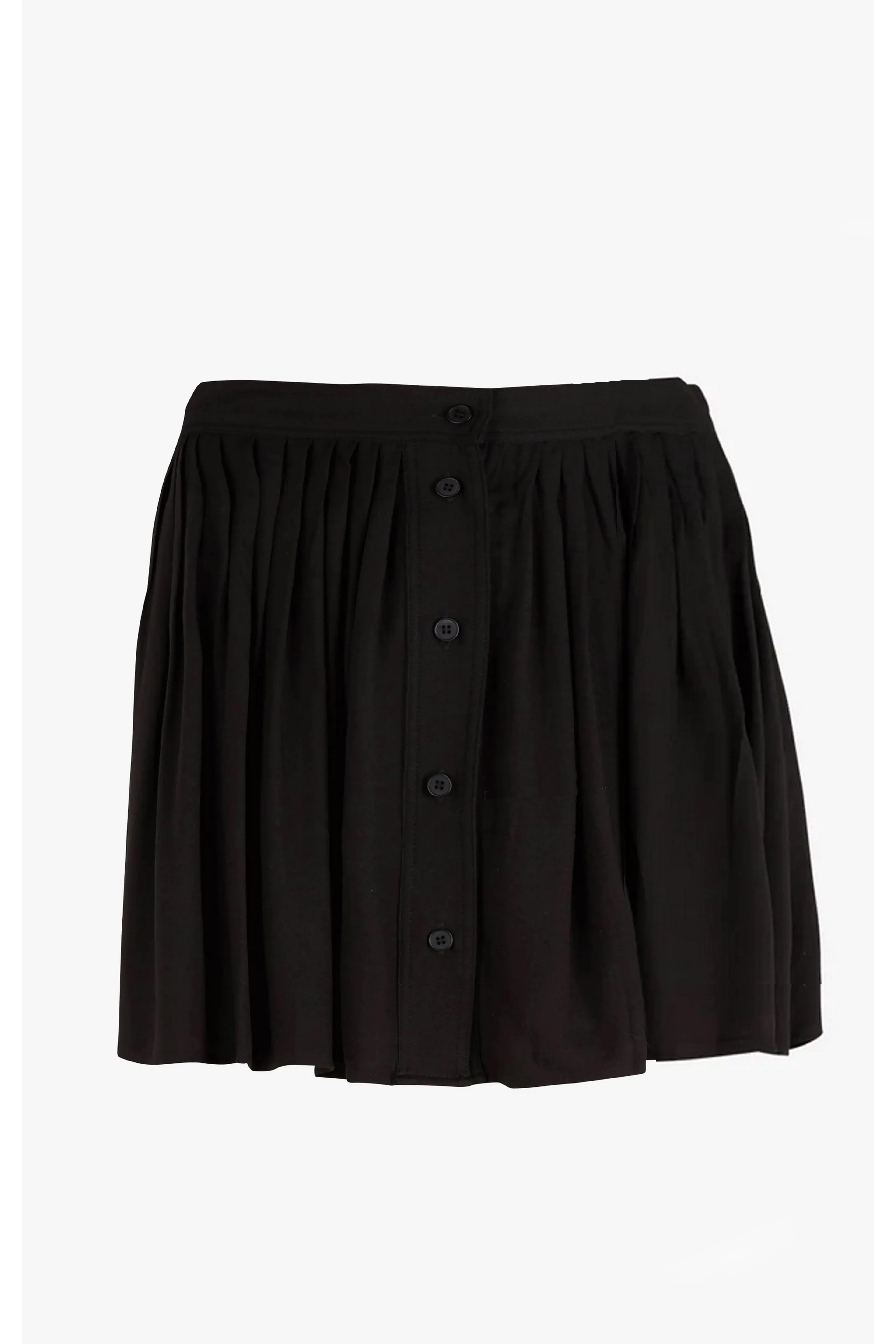 Jupe uni Viscose