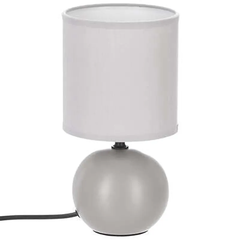 Lampe boule gris
