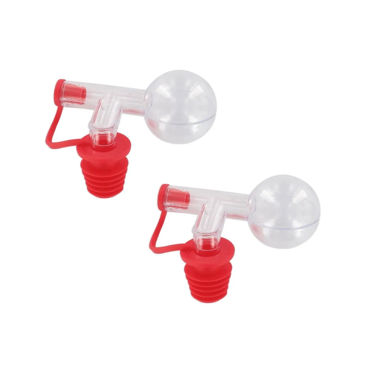 Lot de 2 bouchons doseurs boule 2,5 cl Fackelmann 