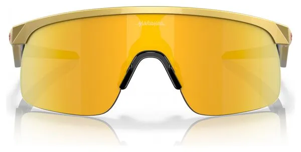 Lunettes Enfant Oakley Resistor Patrick Mahomes II Gold Prizm 24K / Ref : OJ9010-0823