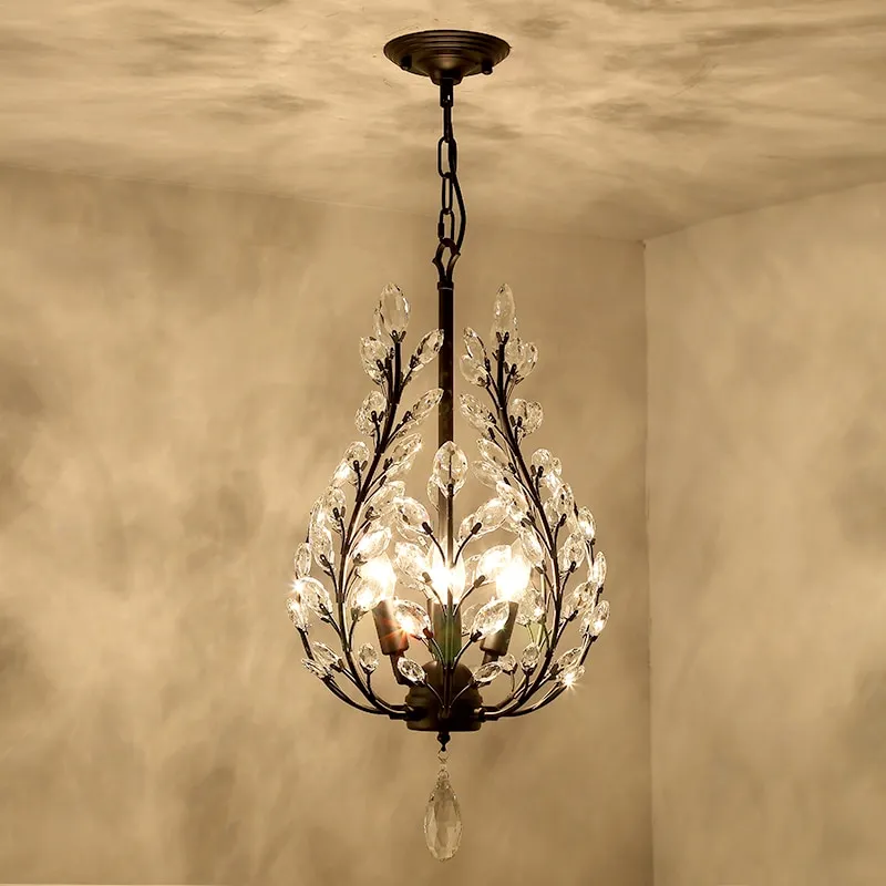 Lustre suspendu style américain vintage • Vintage Univers