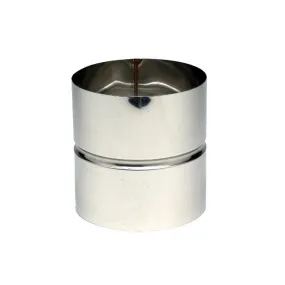Manchette en acier inoxydable Femelle - Femelle 153 mm