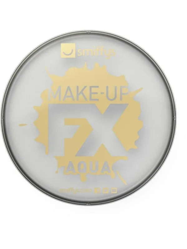 Maquillage Aqua color visage et corps argent métallisé 16ml