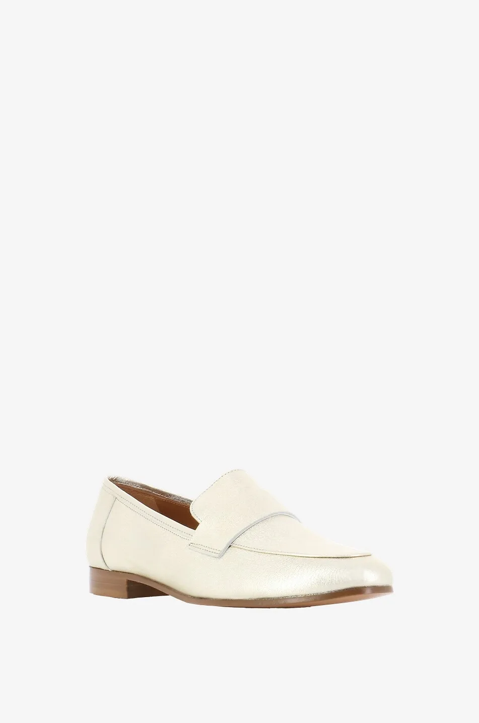 Mocassins en cuir métallisé Sharon 15