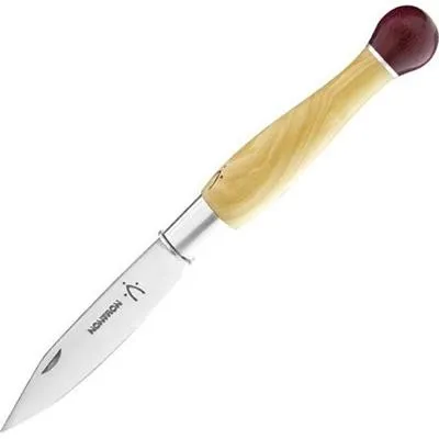 Nontron Couteau 25 manche boule 12cm buis amarante