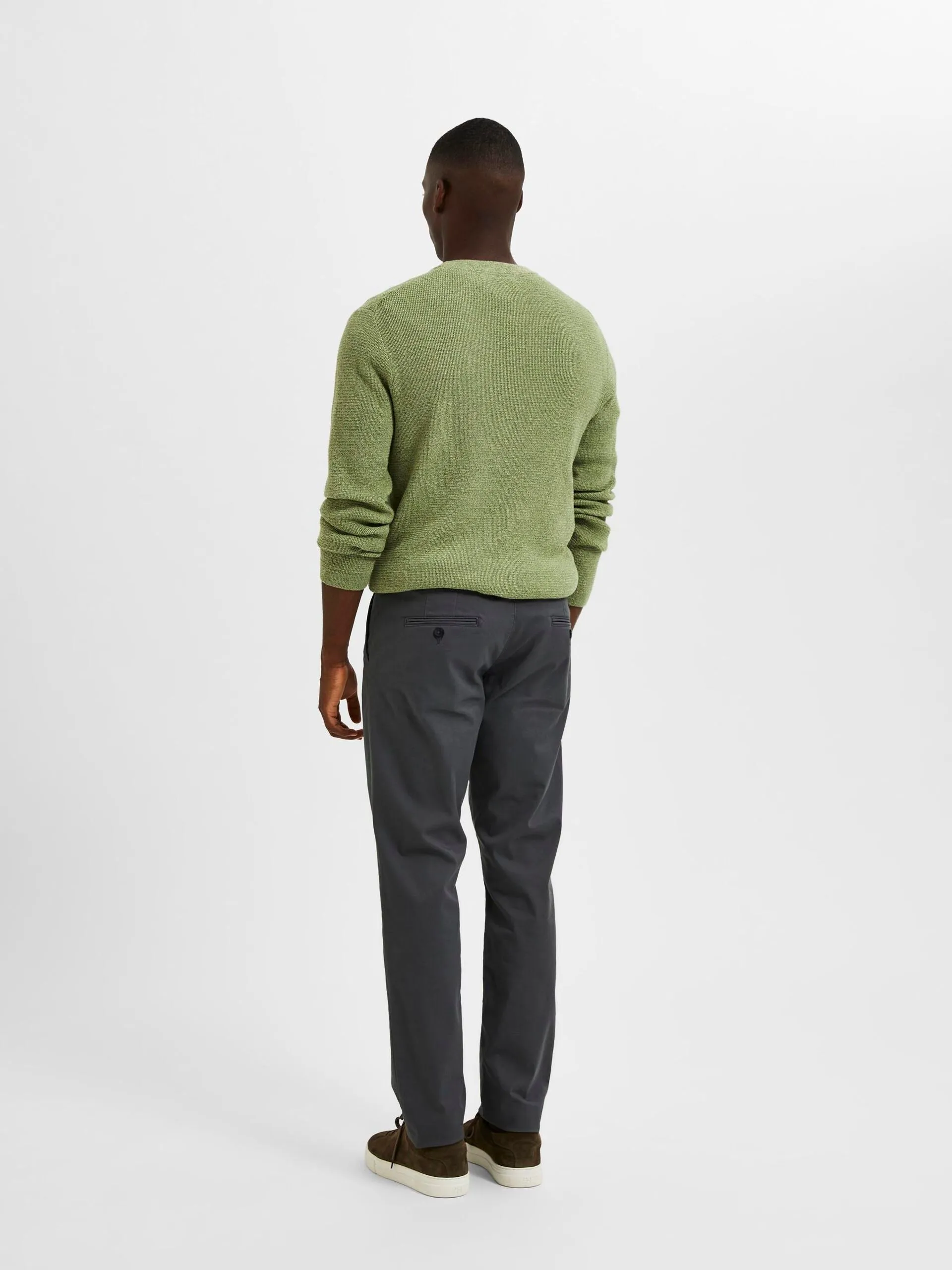 Pantalon stretch charcoal