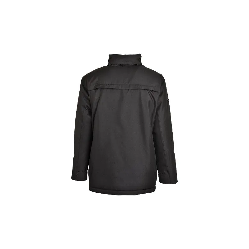 Parka noire sécurité cityguard