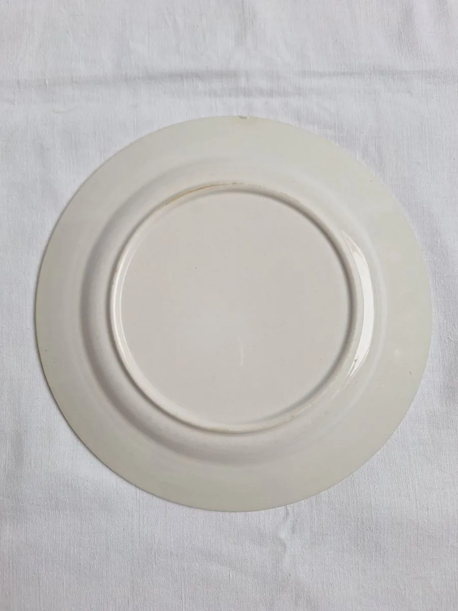 Plat bleu vintage