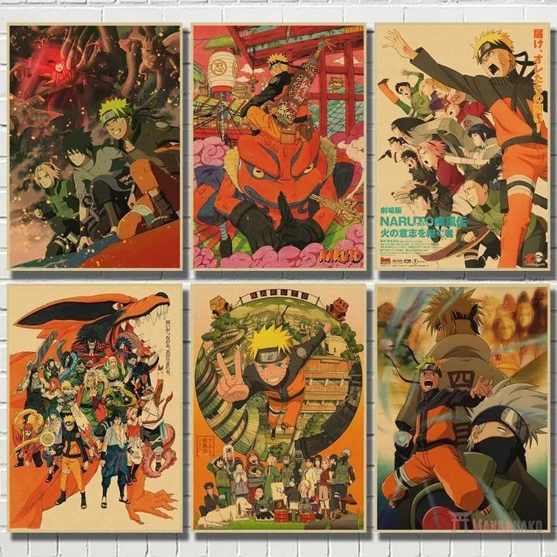 Posters Naruto Vintage