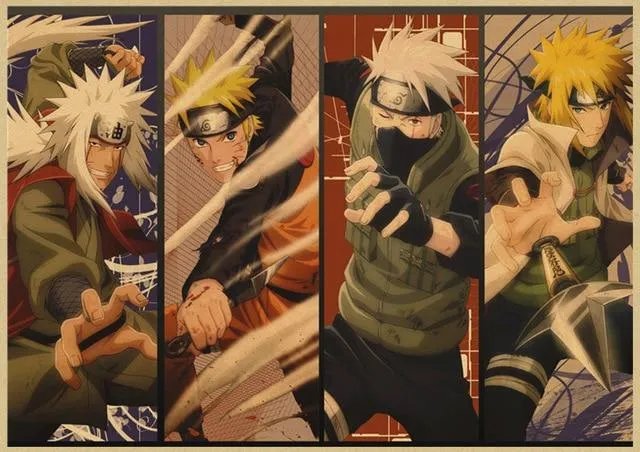 Posters Naruto Vintage