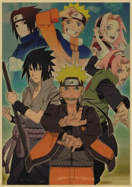 Posters Naruto Vintage