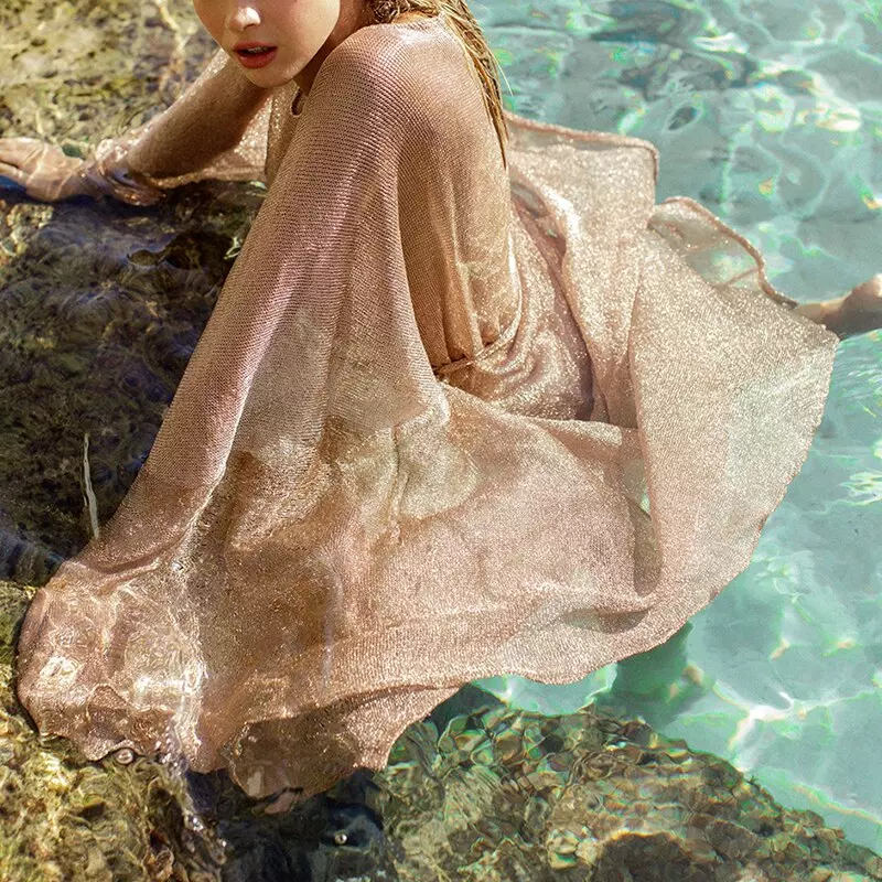 Robe de plage Doré & Argent
