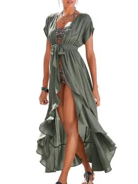 Robe longue de plage Friseur - Kaki