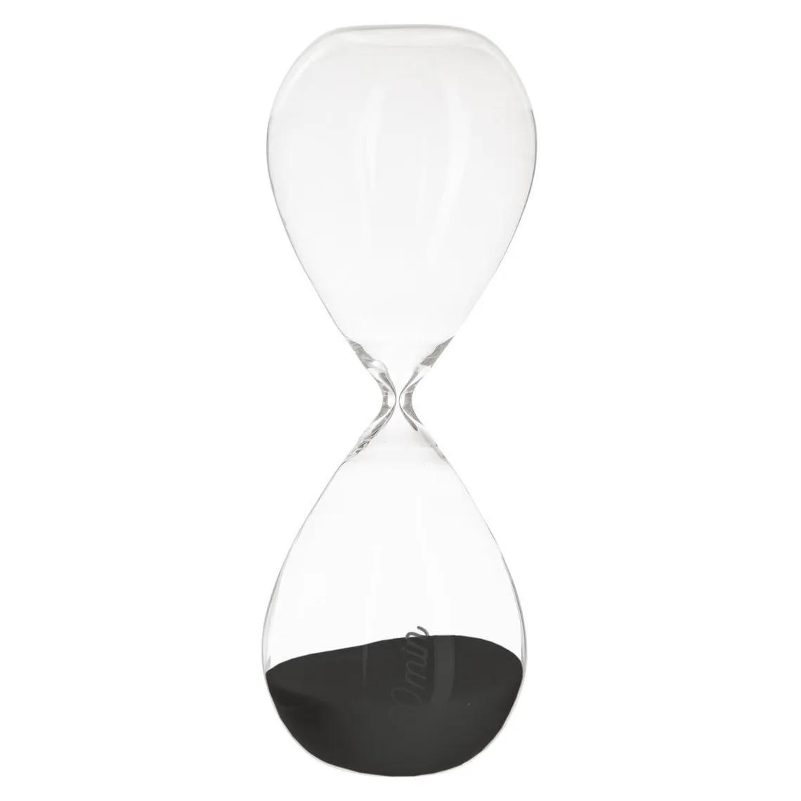 Sablier boule 60MIN Blanc H30  | 3 Suisses