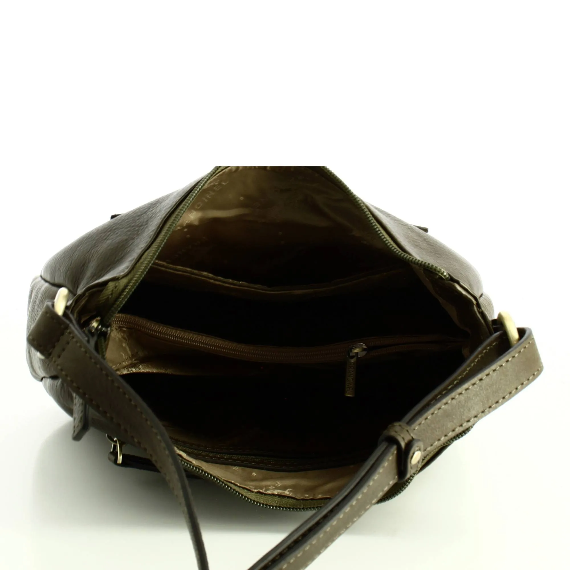 Sac bandoulière Francinel Enola zippé à clous 22701