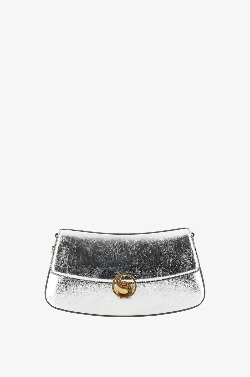 Sac porté épaule en cuir synthétique métallisé S-Wave