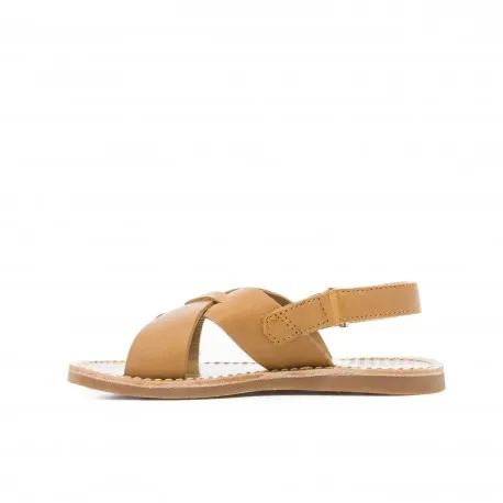 SANDALE PLAGE CAMEL  POM D'API