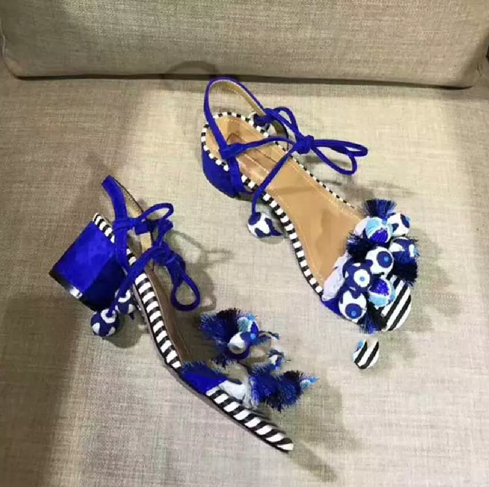 Sandales originales en daim