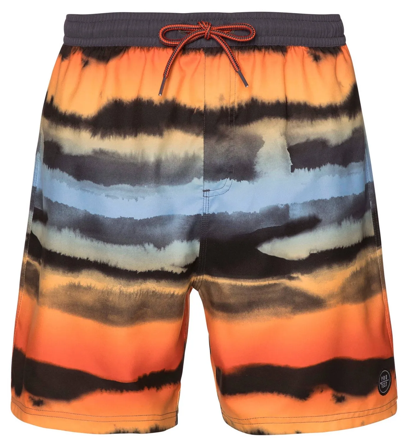 Short de Plage Protest Men Troy Maroon
