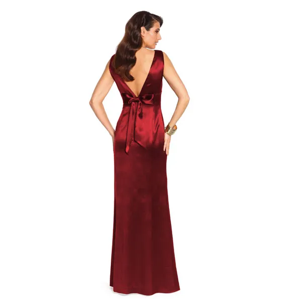 Stretch Satin – carmin
